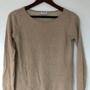 Two-tone Club Monaco Cashmere Sweater